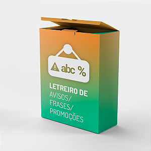Letreiro de Avisos/Frases/Promoções