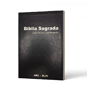 BIBLIA HARPA SLIM PRETA  -