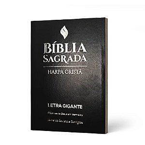 BIBLIA  COM HARPA  LETRA  GRANDE NOVA TM MD -