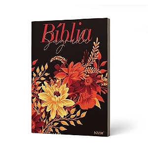 BIBLIA NVI LUXO SLIM BUQUE DE FLORES -