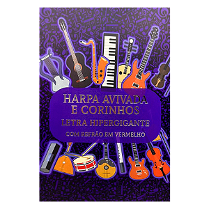 HARPA AVIVADA E CORINHOS BROCHURA L. HIPERG. 04 NOTAS MUSICAIS