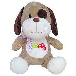 Cachorro De Pelúcia - Bbr Toys - Antialérgico - Cachorrinho