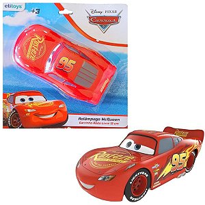 Carrinho Relâmpago Mcqueen Carros Disney Pixar 13 cm