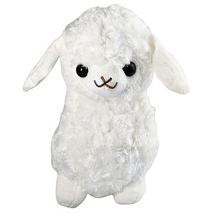 Ovelha de Pelúcia 24cm Decoração Bebê Carneiro Carneirinho