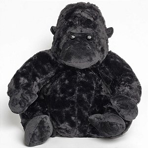 Macaco de Pelúcia Grande Gorila Realista 40cm King Kong