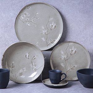 PRATO RASO BIO STONEWARE NIPO Ø 27,5CM Porto Brasil