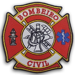 BORDADO BRASÃO BOMBEIRO CIVIL MB