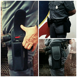 BORNAL PARA GÁS ANTI-TUMULTO PRETO