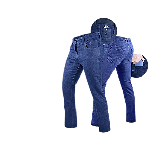 CALÇA JEANS TATICA SAFO AZUL NATURAL