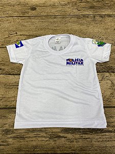 CAMISETA BRANCA PMMT INFANTIL