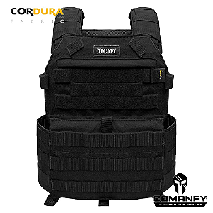 CAPA DE COLETE PLATE COMANFY CORDURA MIL