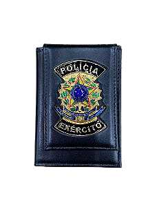 CARTEIRA DE COURO POLICIA EXERCITO
