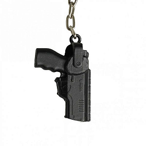 CHAVEIRO MINI COLDRE PRETO BELICA