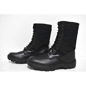COTURNO COURO E LONA PRETO - MB