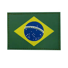 EMBORRACHADO BANDEIRA DO BRASIL