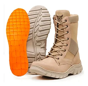 COTURNO SELVA NOBUCK COYOTE - ACERO COM ZIPER