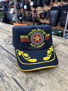 GORRO PM OFICIAL SUPERIOR - MODELO NOVO