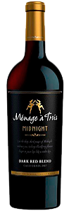 Vinho Ménege à Trois Midnight Dark Red Blend