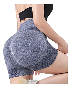 Short Feminino Empina Bumbum Azul