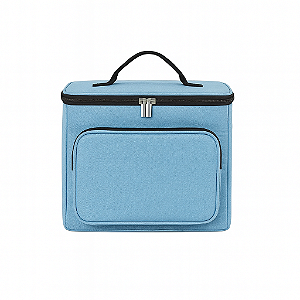 Bolsa Térmica Média Portátil Azul Claro