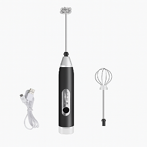Mini Mixer Elétrico Recarregável Multiuso para Bebidas e Ovo