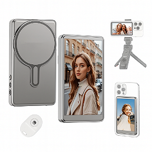 Tela Monitor de Selfie Vlog para Celular