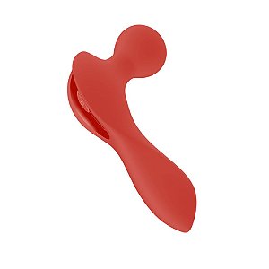 Massageador Elétrico Portátil Vermelho