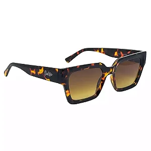 ÓCULOS DE SOL MILÃO - TARTARUGA COM MARROM DEGRADÊ