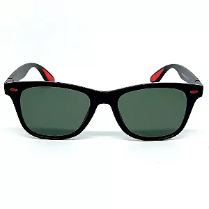 ÓCULOS DE SOL BUZIOS POLARIZADO - VERDE COM PRETO