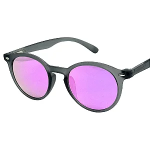 ÓCULOS DE SOL FIRE - CINZA COM ROXO ESPELHADO