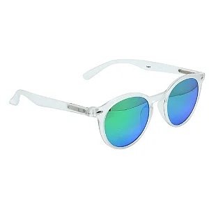 ÓCULOS DE SOL ESPORTIVO FIRE - TRANSPARENTE FOSCO C/ CAMALEÃO ESPELHADO