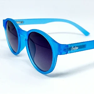 ÓCULOS DE SOL POLARIZADO CANCÚN - AZUL BEBÊ C/ PRETO DEGRADÊ