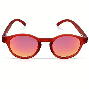 ÓCULOS DE SOL POLARIZADO CANCÚN - VERMELHO ESPELHADO