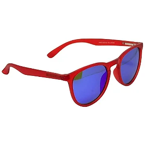 ÓCULOS DE SOL FIESTA POLARIZADO - VERMELHO COM AZUL