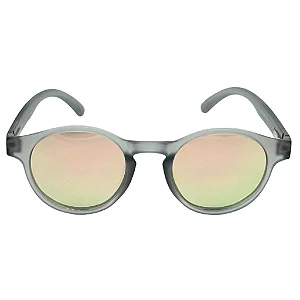 ÓCULOS DE SOL POLARIZADO CANCÚN - CINZA COM ROSE