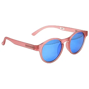 ÓCULOS DE SOL POLARIZADO CANCÚN - ROSA COM AZUL ESPELHADO