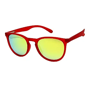 ÓCULOS DE SOL FIESTA POLARIZADO - VERMELHO COM AMARELO