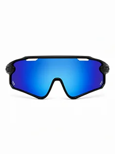 Óculos de Sol Esportivo Copy - Preto e Azul