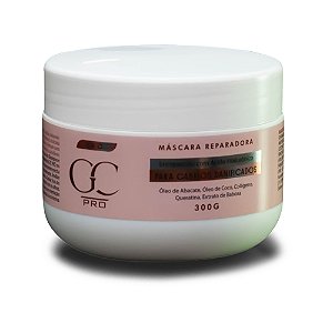 Máscara Reparadora Cabelos Danificados 300g - GC PRO