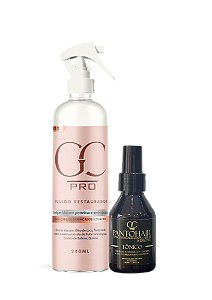 Protetor térmico 240ml + Tônico Pantohair Combate Queda e Falha Capilar 100ml