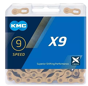 CORRENTE KMC X9 9V 116 LINKS TIT/DOUR
