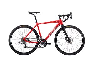 BICICLETA OGGI 700 VELLOCE DISC 16v 2022 VERM/GRAF/BCO L/54