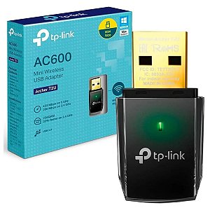 Adaptador Usb Wireless Tp-Link Archer T2U AC600 Dual Band