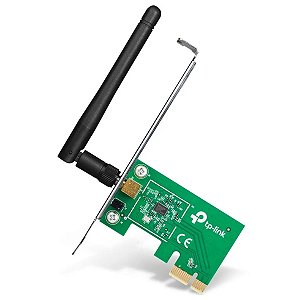 Placa de Rede Pci-Express Wireless N150 Tp-Link TL-WN781ND
