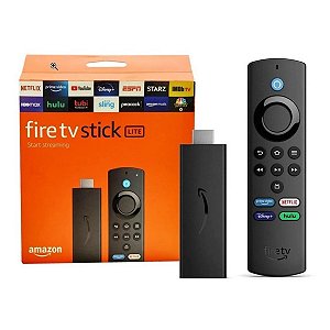 Amazon Fire Tv Stick Lite Full HD - Assistente Virtual Alexa