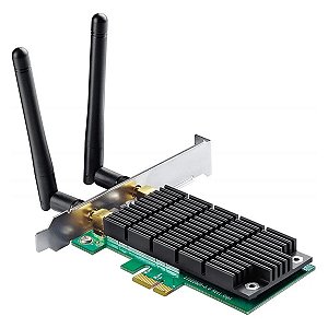 Placa de Rede Pci-Express Wireless Tp-Link Archer T4E AC1200 Dual Band