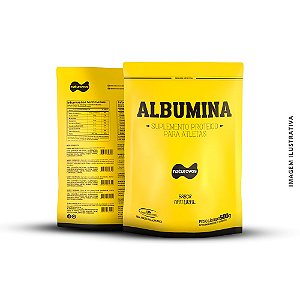ALBUMINA COM SABOR 500G - NATUROVOS