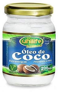 Óleo de Côco Extra Virgem 200ml