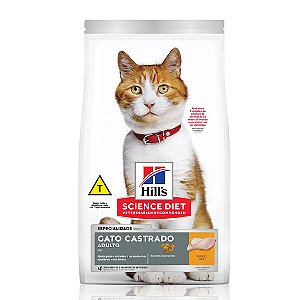 Ração Hills Gatos Adultos Sterilized Frango 1 kg