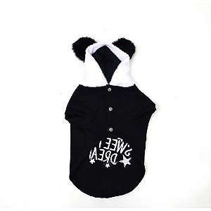 Moletom Panda Emporium Distripet Preto Nº 14